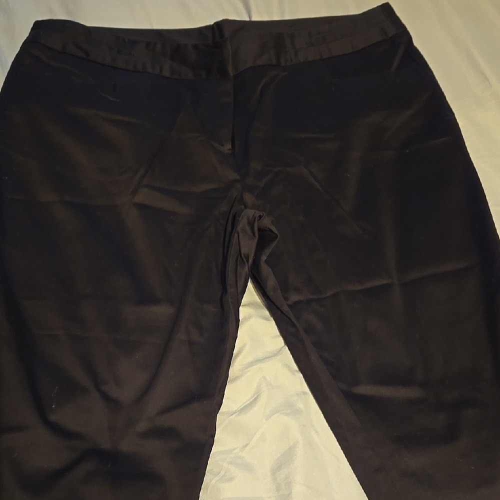 Worthington Black Capris Sleek and Streamlined